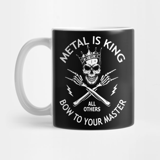 Heavy Metal Is King by Hallowed Be They Merch